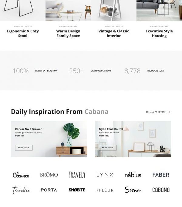 Cabana Furniture Woocommerce Template kit - Image 16