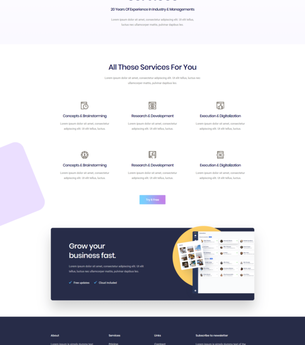 Saasio Saas Startup Elementor Templates - Elementor Template Kit - Image 11