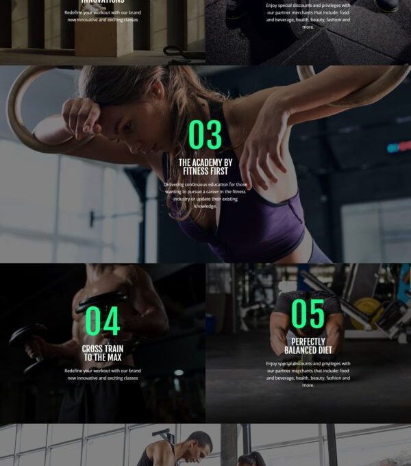 Crossgym Gym Fitness Elementor Template kit - Image 6