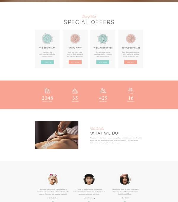 Jacqueline Spa Massage Salon Elementor Template Ki - Elementor Template Kit - Image 32