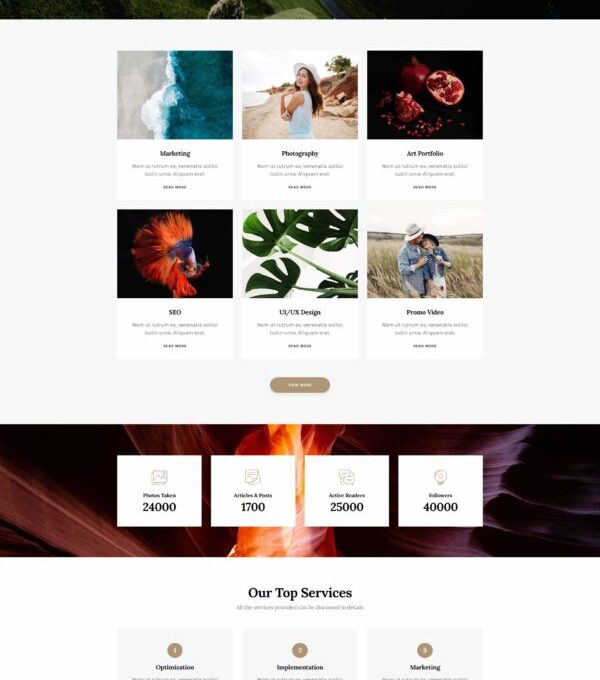 Katelyn Modern Blog Template kit - Image 18