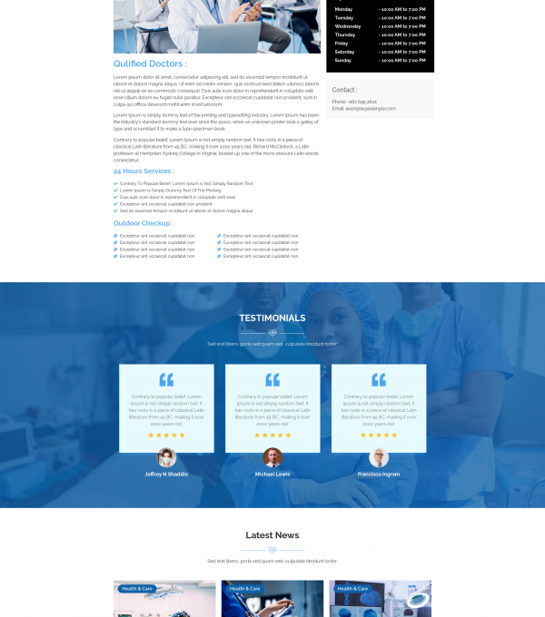 Medikor Medical Healthcare Elementor Template kit - Image 11