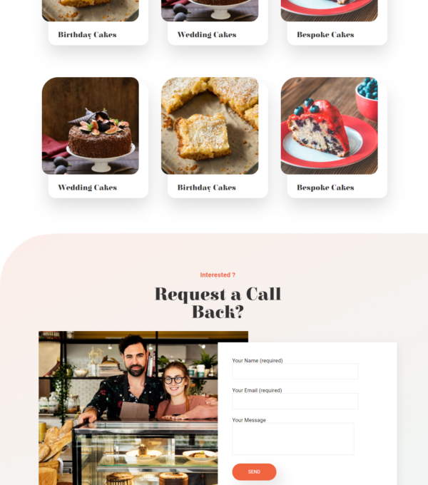 Bakekit Food and Cake Elementor Template - Elementor Template Kit - Image 4