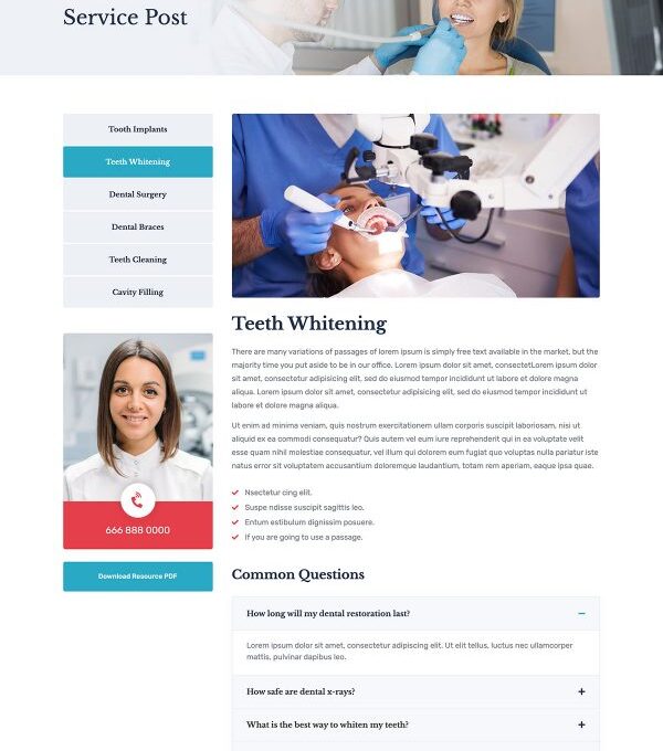 Denton Dentist Template kit - Image 7