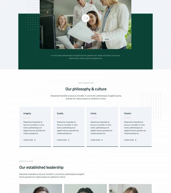 Sheet Modern Accounting Firm Template kit - Image 7