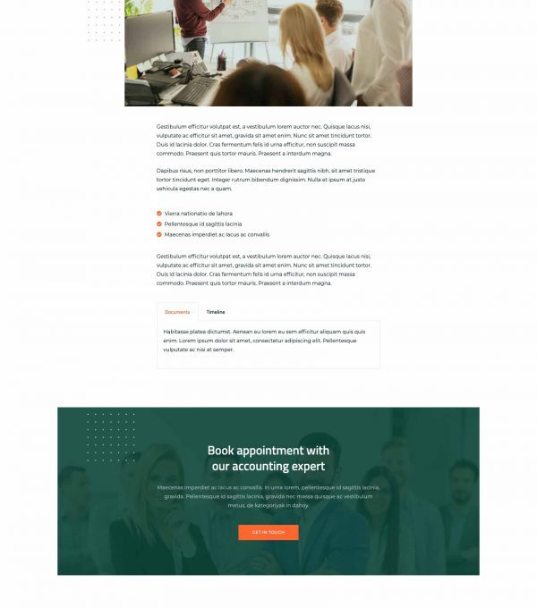 Sheet Modern Accounting Firm Template kit - Image 8