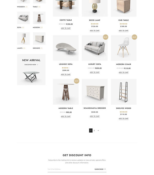 Funiture Furniture Shop Woocommerce Elementor Temp - Elementor Template Kit - Image 13