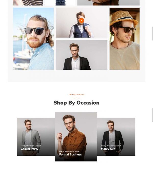 Menzone Modern Ecommerce Template kit - Image 11