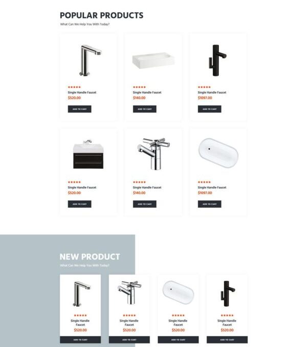 Renovirta Plumbing Repair Elementor Template kit - Image 10