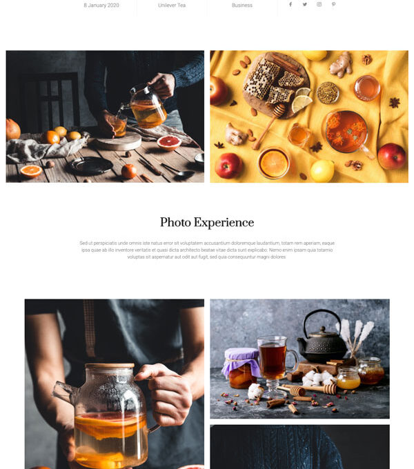 Pixelate Portfolio Photography Elementor Template - Elementor Template Kit - Image 20