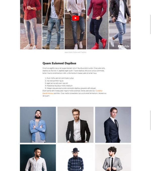 Menzone Modern Ecommerce Template kit - Image 10