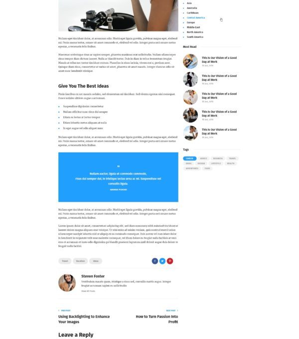 Blabber Modern Blog Magazine Elementor Template Ki - Elementor Template Kit - Image 24