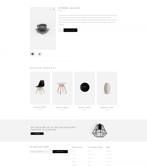 Furnitra Modern Ecommerce Elementor Template kit - Image 11