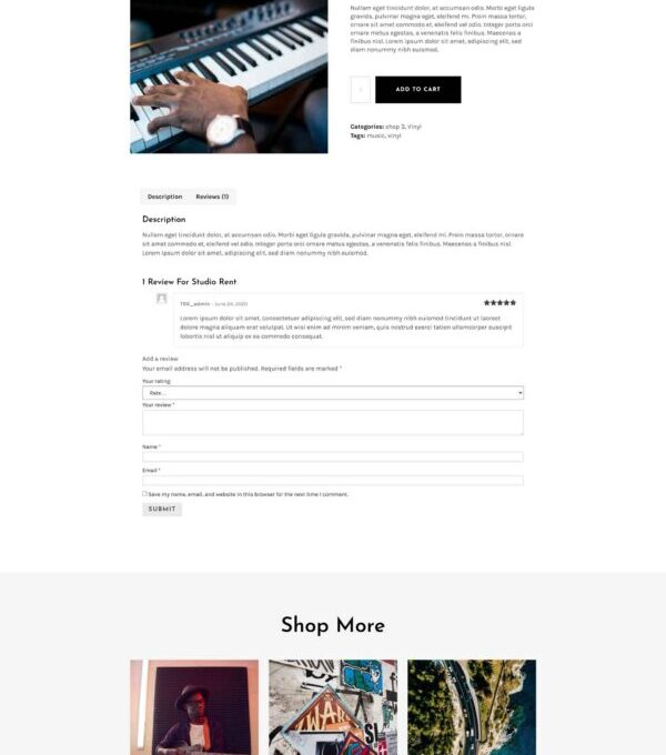 Rareradio Music Streaming Elementor Template kit - Image 19