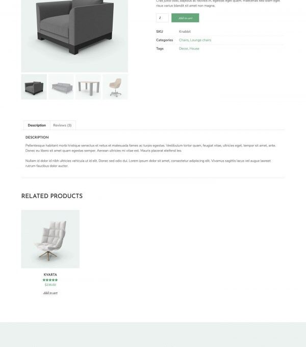 Semeru Furniture Store Elementor Template kit - Image 14