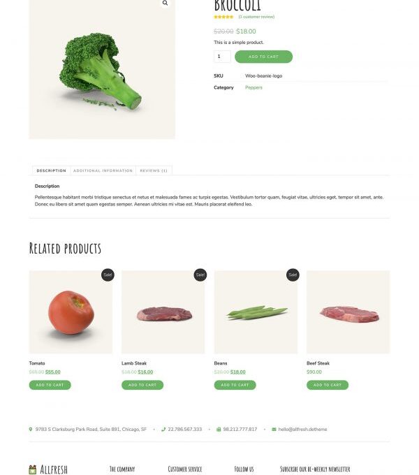 Allfresh Grocery Store Template kit - Image 3