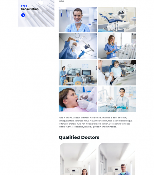 Dentino Dental Clinic Template kit - Image 5