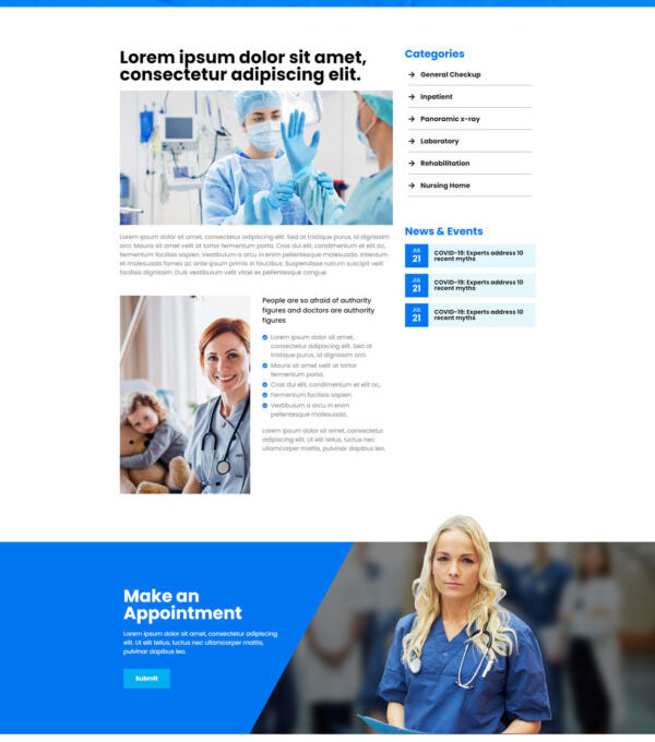 Medita Medical Service Elementor Template kit - Image 6