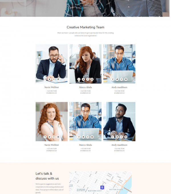 Bizkit Multipurpose Business Template kit - Image 7