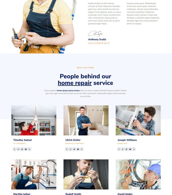 Baldwin Handyman Repair Services Elementor Templat - Elementor Template Kit - Image 6