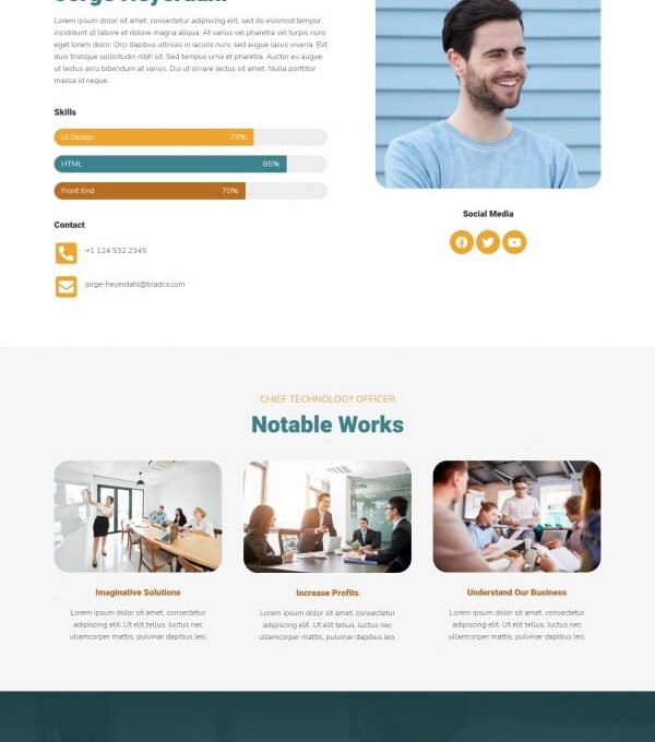 Bradco Business Elementor Template kit - Image 8