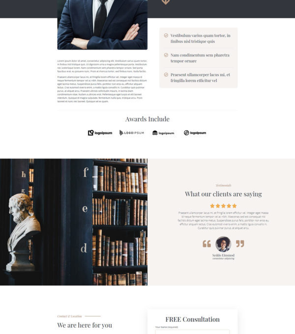 Ck Lawyer Template kit - Image 8