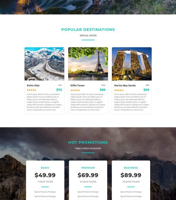 Travosca Travel Elementor Template kit - Image 6