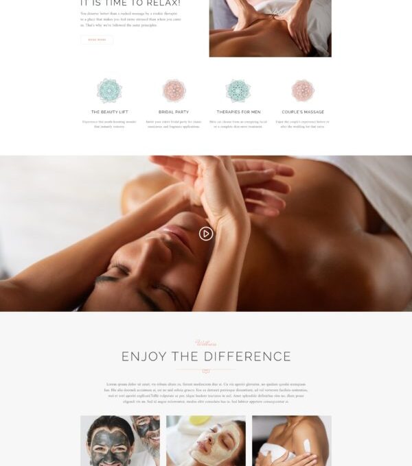 Jacqueline Spa Massage Salon Elementor Template Ki - Elementor Template Kit - Image 21