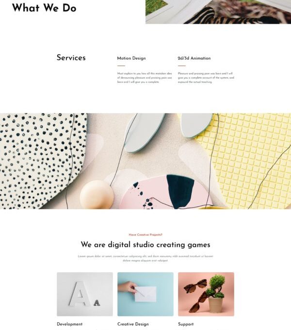 Helion Creative Portfolio Elementor Template kit - Image 39