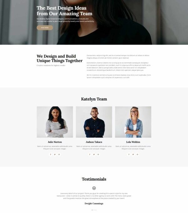 Katelyn Modern Blog Template kit - Image 25