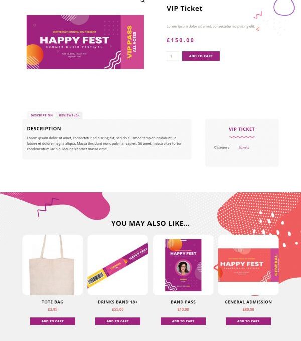 Festival Events Elementor Template kit - Image 14