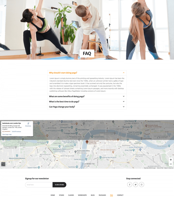 Yogakit Yoga Meditation Elementor Template kit - Image 14