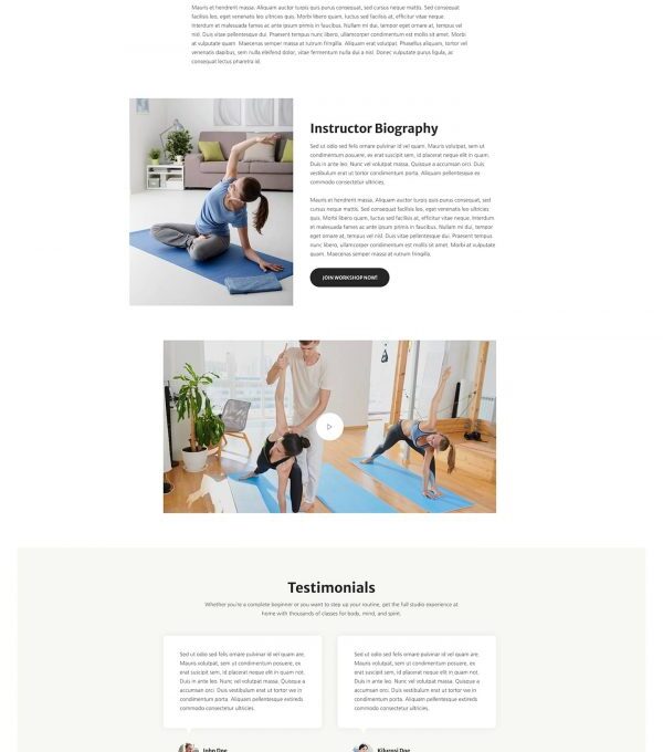 Yogakit Yoga Meditation Elementor Template kit - Image 10